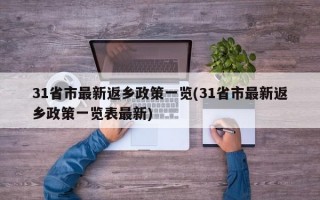 31省市最新返乡政策一览(31省市最新返乡政策一览表最新)