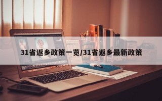 31省返乡政策一览/31省返乡最新政策