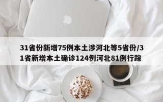 31省份新增75例本土涉河北等5省份/31省新增本土确诊124例河北81例行踪