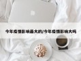 今年疫情影响最大的/今年疫情影响大吗