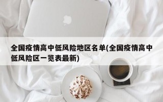 全国疫情高中低风险地区名单(全国疫情高中低风险区一览表最新)