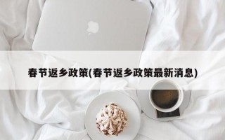 春节返乡政策(春节返乡政策最新消息)